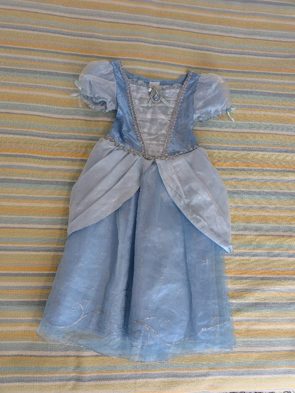 ⭐ Disney Store Cinderella Blue Dress Size 5/6